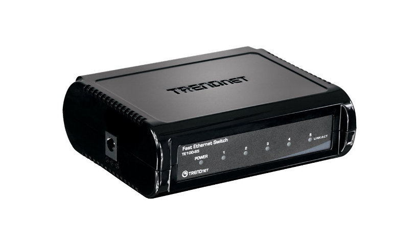 TRENDnet TE100 S5 - switch - 5 ports