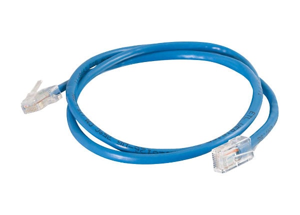 C2G Cat5e Non-Booted Unshielded (UTP) Network Patch Cable - patch cable - 4.3 m - blue