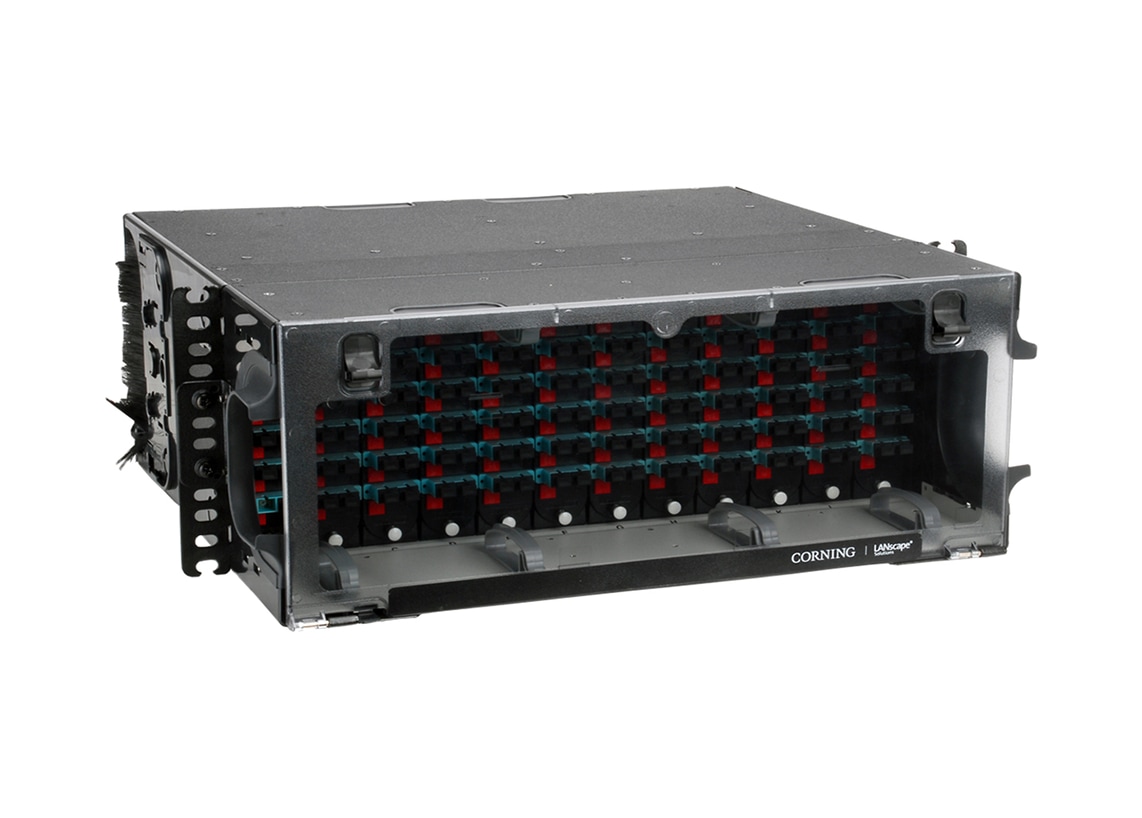 Corning CCH-04U - patch panel housing - 4U - 19"/23"