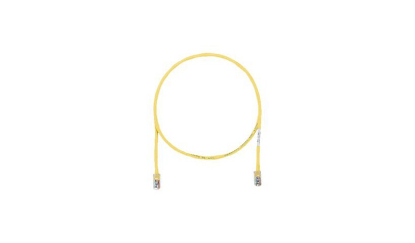 Panduit TX5e patch cable - 2 ft - yellow