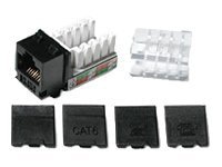 C2G Cat6 UTP Keystone Jack - Black