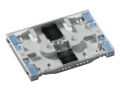 Leviton 12 Fiber Mini Injection Molded Splice Tray - fiber-optic splice tra