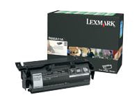 Lexmark - black - original - toner cartridge - LCCP, LRP