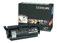 Lexmark - High Yield - black - original - toner cartridge - LCCP, LRP