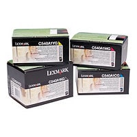 Lexmark C54X, X543, X544 Return Program Toner Cartridge - Black