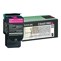 Lexmark - Extra High Yield - magenta - original - toner cartridge - LCCP, LRP