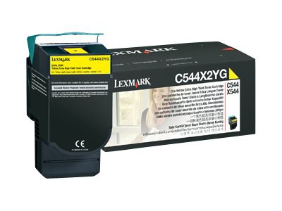 Lexmark - Extra High Yield - yellow - original - toner cartridge - LCCP