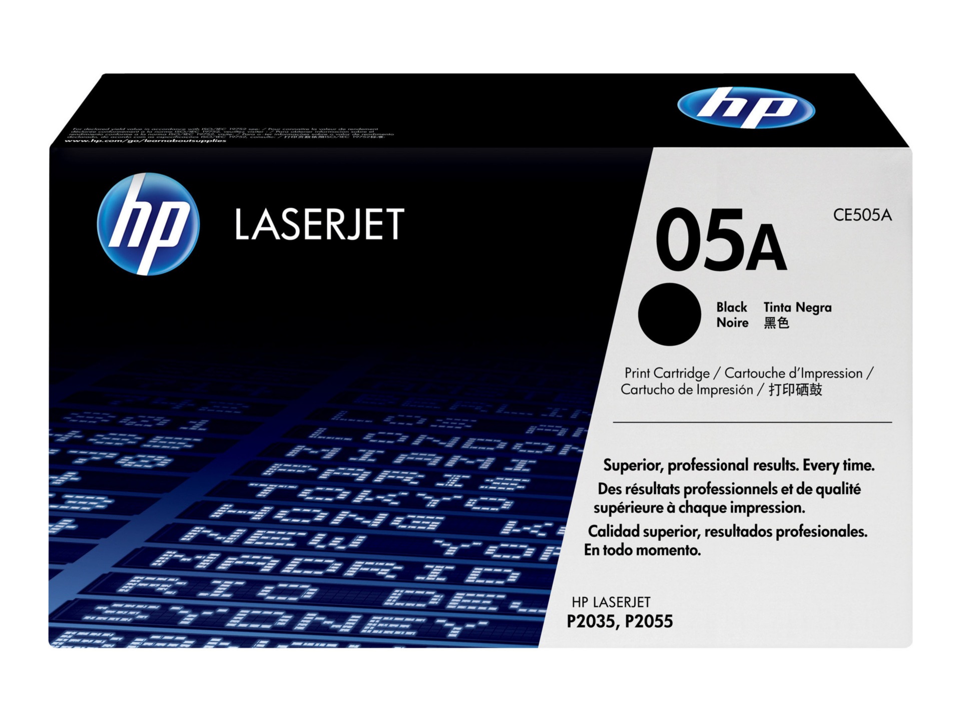 HP 05A Original Laser Toner Cartridge - Black - 1 Each