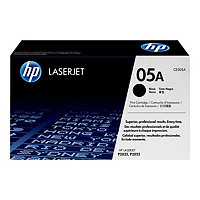 HP 05A Original Laser Toner Cartridge - Black - 1 Pack