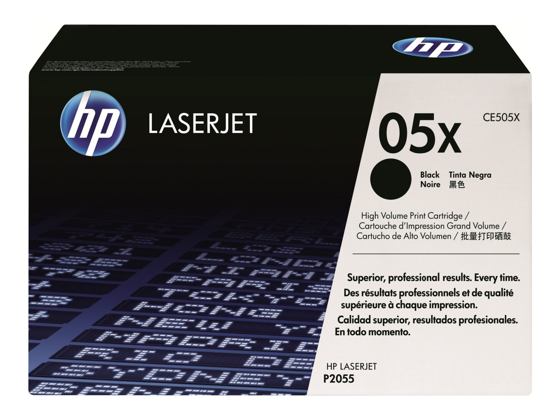 HP 05X (CE505X) Original High Yield Laser Toner Cartridge - Single Pack - B