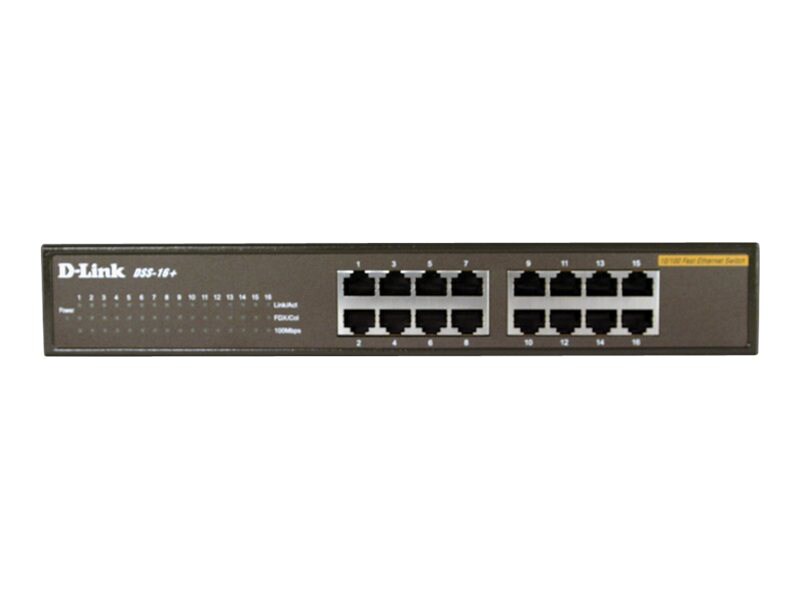 D-Link DSS-16+ 10/100 16-port Switch