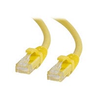 C2G 5ft Cat6 Ethernet Cable - Snagless Unshielded (UTP) - Yellow - cordon de raccordement - 1.5 m - jaune