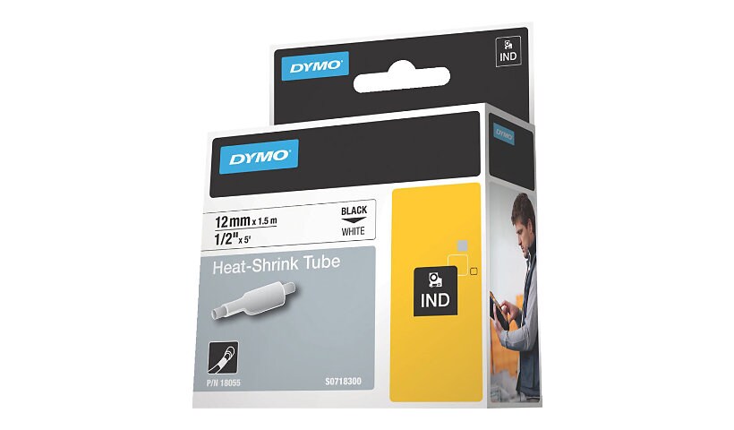 Dymo RhinoPRO Heat shrink tubing - sleeves - Roll (1.3 cm x 1.5 m)