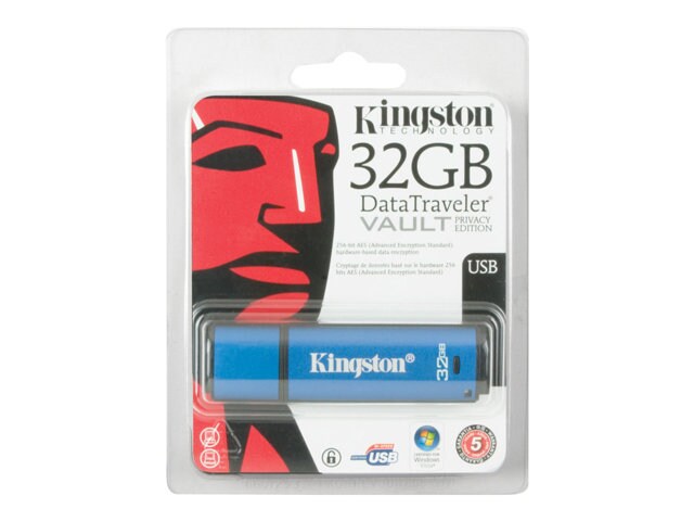 Kingston DataTraveler Vault Privacy - USB flash drive - 32 GB