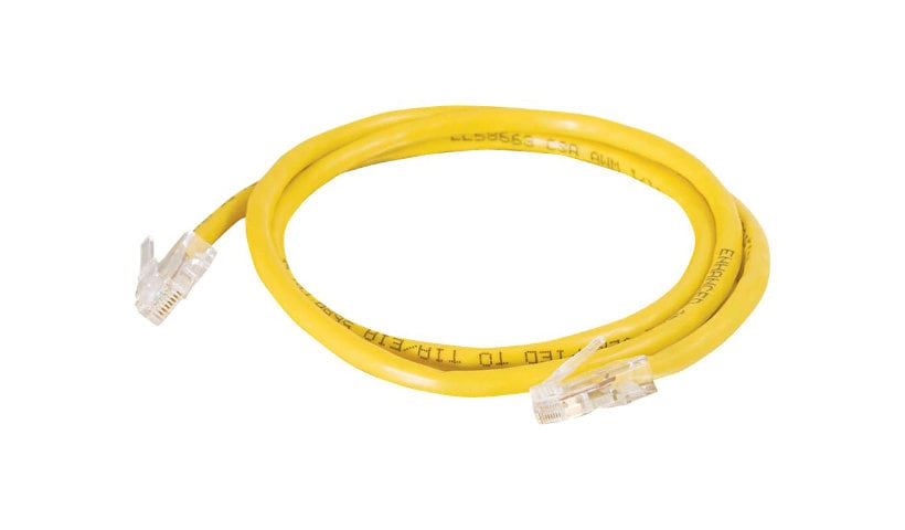 C2G 5ft Cat5E 350 MHz Assembled Patch Cable - Yellow