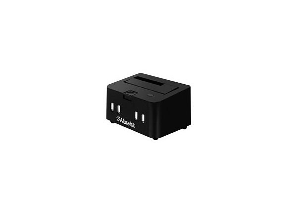 Aluratek AHDDS100F - storage controller - SATA 3Gb/s - eSATA 3Gb/s, USB 2.0