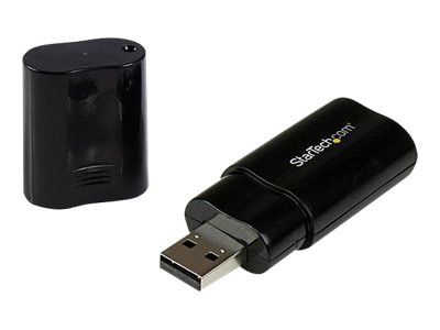 StarTech.com USB Sound Card - Stereo Audio Adapter External Sound Card