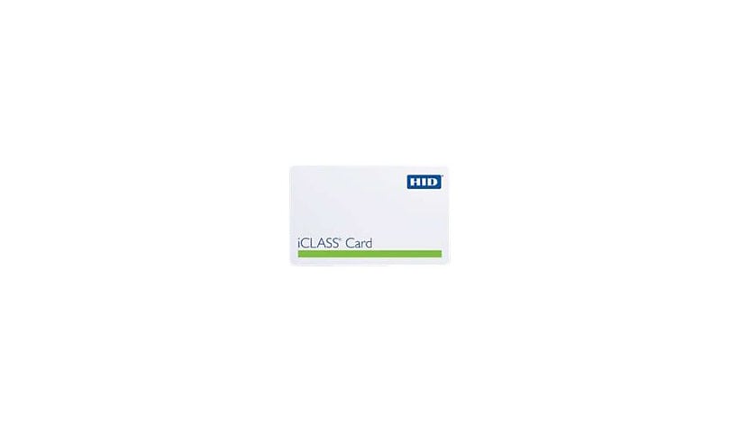 HID iCLASS 2000 RF proximity card
