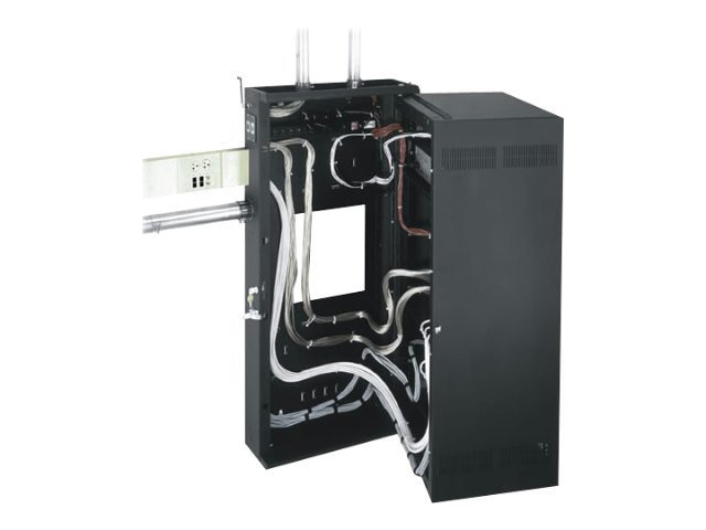 Middle Atlantic DWR Series 12RU Pivoting Wall Rack - 32 Inch Depth - cabine