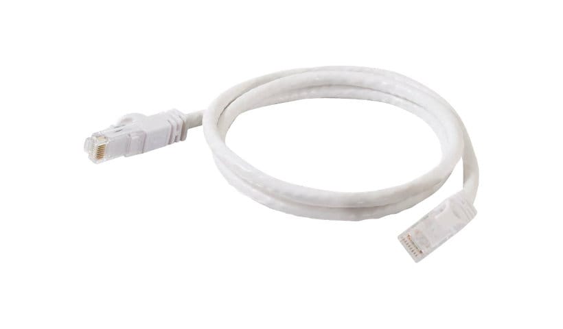 C2G 75ft Cat6 Snagless Unshielded (UTP) Ethernet Cable - Cat6 Network Patch Cable - PoE - White