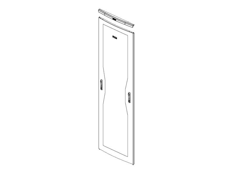 Panduit NET-ACCESS Cabinet Dual Hinge Door - system cabinet door