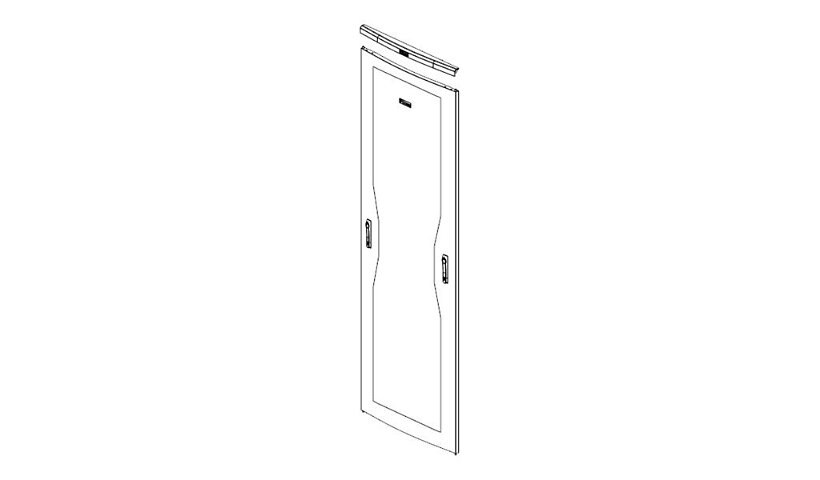Panduit NET-ACCESS Cabinet Dual Hinge Door - system cabinet door