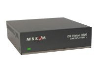 Minicom DS Vision 3000 8-port Long Range Line Splitter - video/audio extend