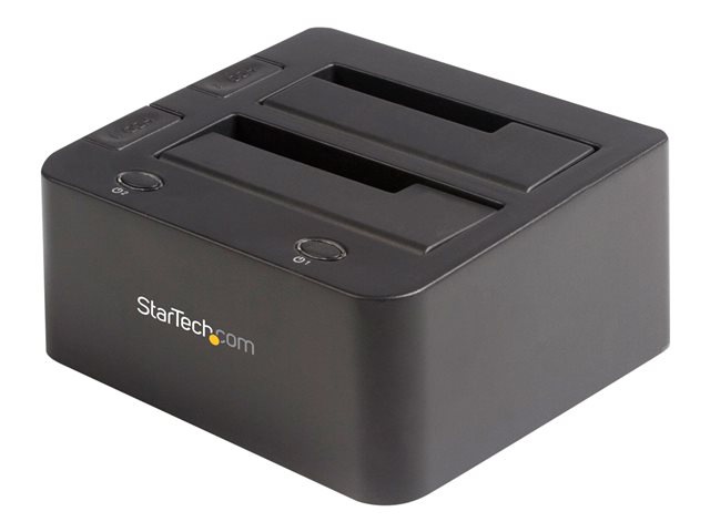 StarTech.com eSATA USB to SATA Hard Drive Docking Station Dual 2.5/3.5in