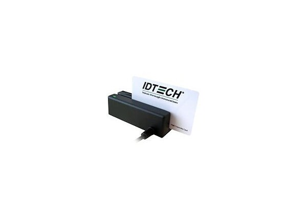 ID TECH MiniMag Intelligent Swipe Reader IDMB-3321 - magnetic card reader - RS-232