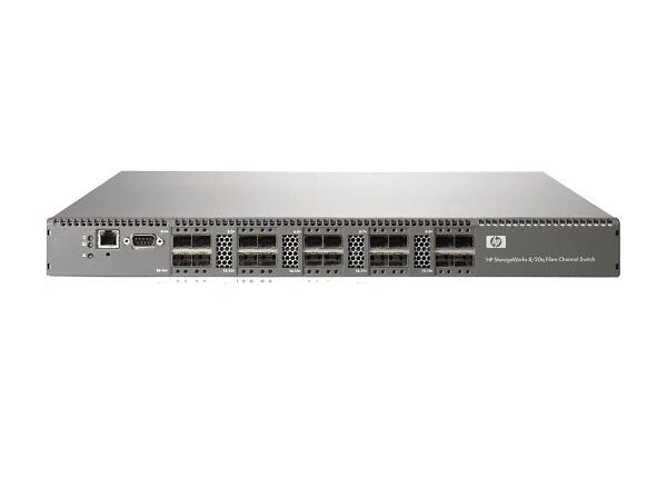 HPE StorageWorks 8/20q Fibre Channel Switch - switch - 8 ports - rack-mountable