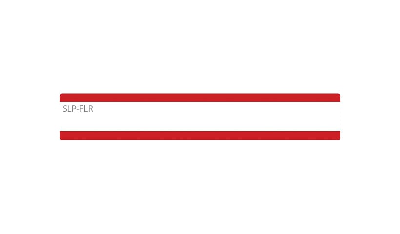 Seiko SmartLabels White with Red Border File Folder