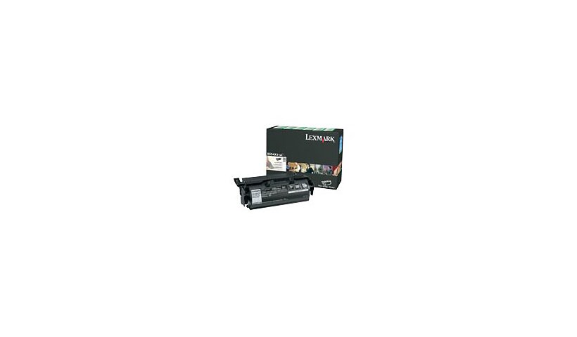Lexmark Extra High Yield Print Cartridge - Extra High Yield - black - original - toner cartridge - LCCP, LRP