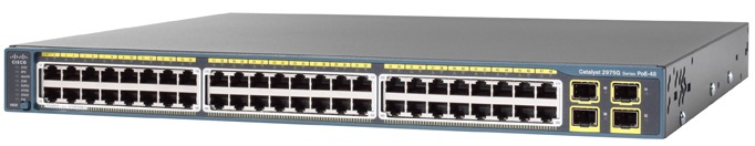 Cisco Catalyst 2975 LAN Base Switch - switch - 48 ports - managed - desktop