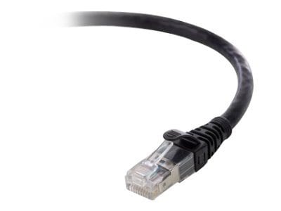 Belkin Cat6 20ft Black Ethernet UTP Patch Cable, Snagless, Molded, RJ45, M/M, 20'