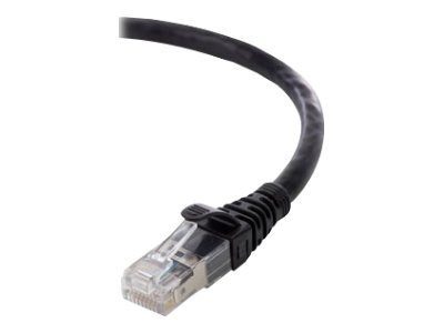 Belkin 10G CAT6a  25ft Snagless Patch Cord, Black