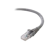 Belkin 10G patch cable - 1 ft - gray