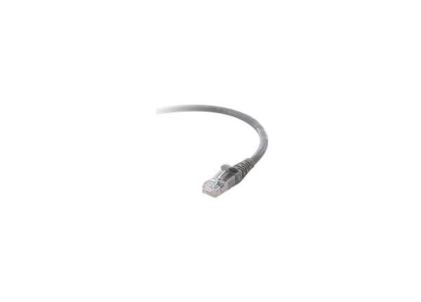 Belkin 10G CAT6a  5ft Snagless Patch Cord, Gray
