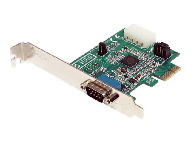 StarTech.com 1 Port Native PCI Express RS232 Serial Adapter Card with 16950 UART - serial adapter