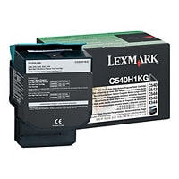 Lexmark - High Yield - black - original - toner cartridge - LCCP, LRP