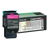 Lexmark - High Yield - magenta - original - toner cartridge - LCCP, LRP