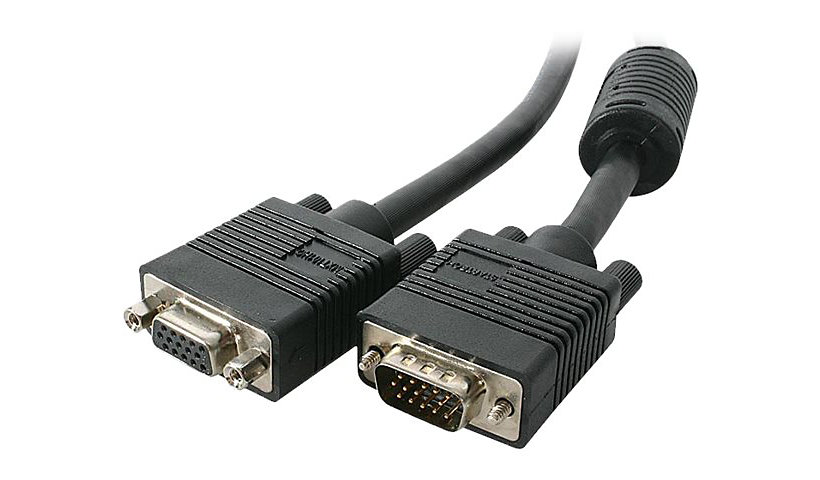 StarTech.com 10 ft High-Res Coaxial SVGA Monitor Extension Cable M/F - VGA