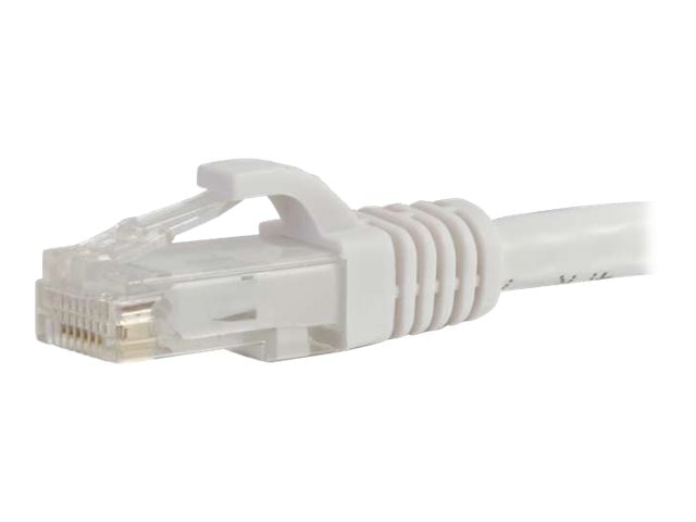C2G 100ft Cat6 Snagless Unshielded (UTP) Ethernet Cable - Cat6 Network Patch Cable - PoE - White - patch cable - 100 ft