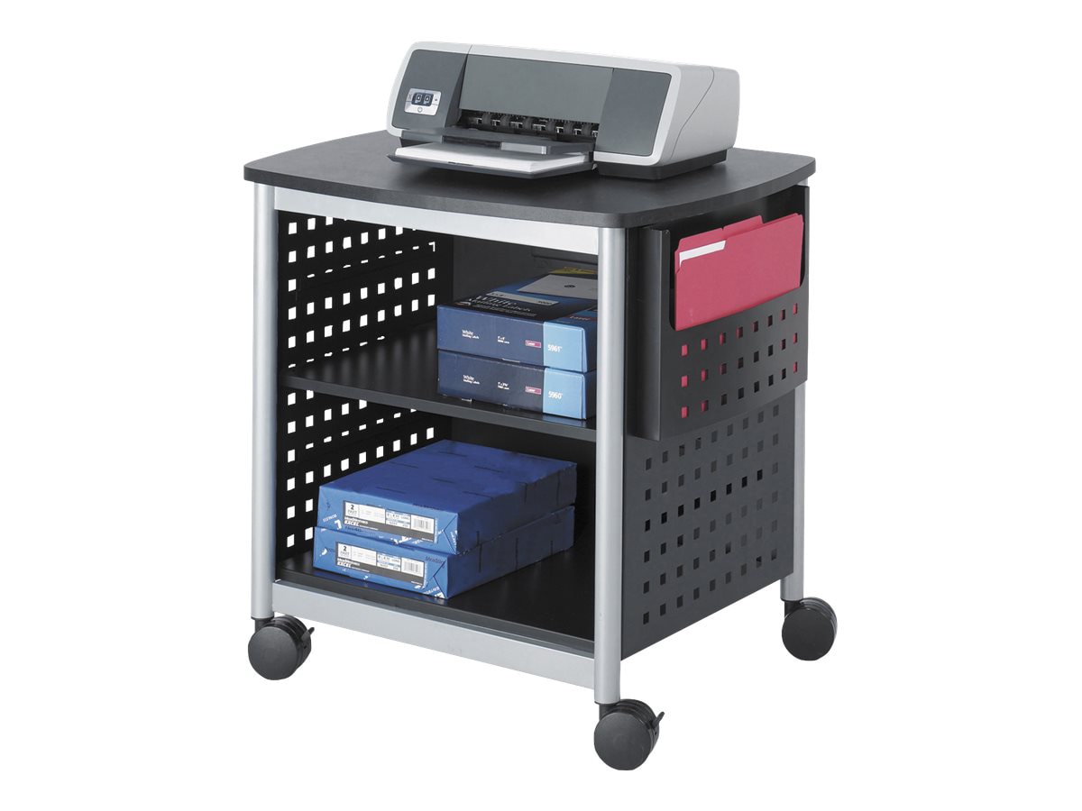 Safco Scoot Desk-Side Printer Stand - printer cart