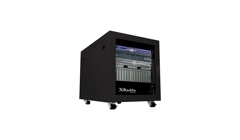 GizMac XrackPro2 Rackmount Noise Reduction Enclosure Cabinet - rack - 12U