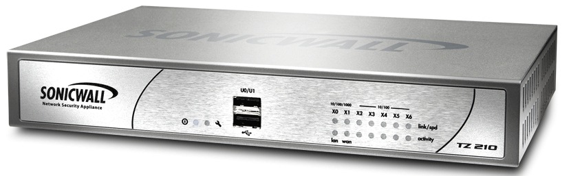 SonicWALL TZ 210 TotalSecure - security appliance