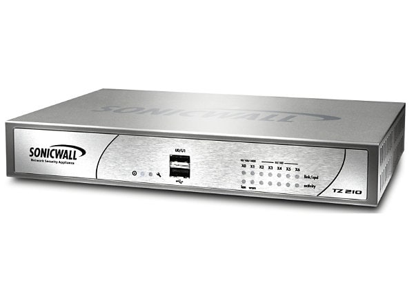 SonicWALL TZ 210 TotalSecure - security appliance