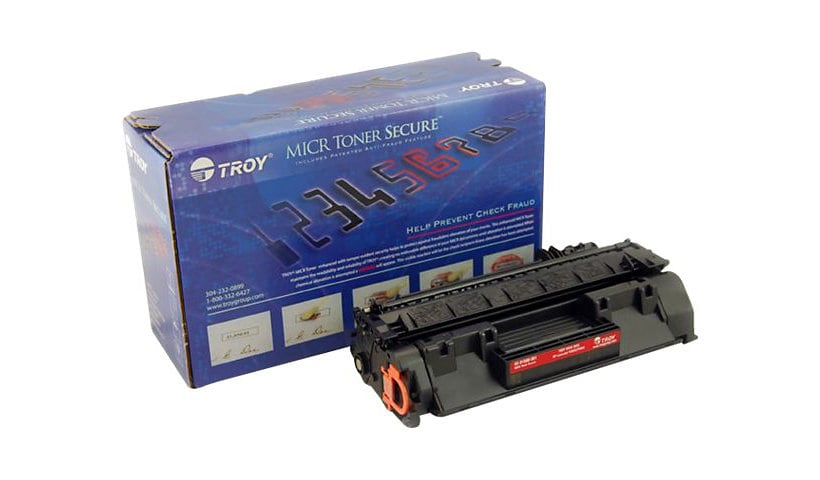 TROY MICR Toner Secure P2035/P2055 - black - compatible - MICR toner cartridge (alternative for: HP CE505A)