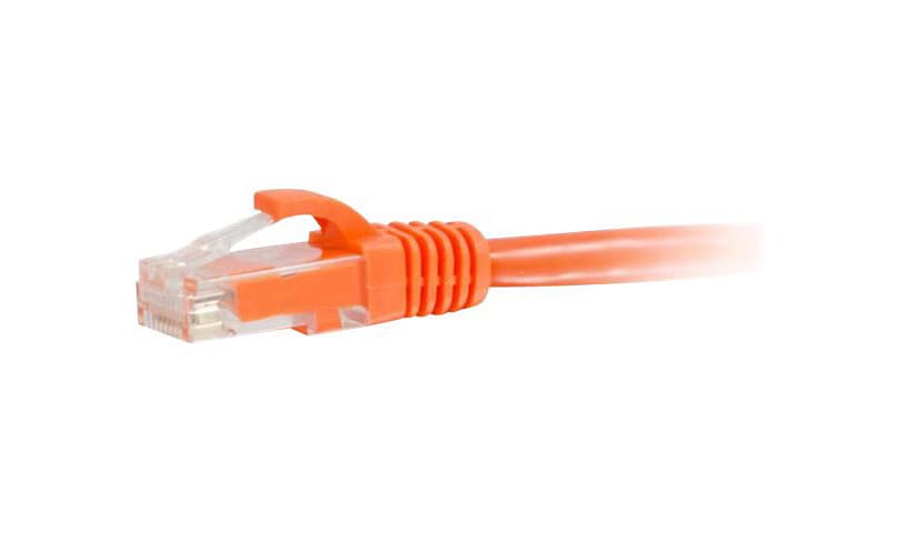 C2G 100ft Cat6 Snagless Unshielded (UTP) Ethernet Network Patch Cable - Orange - patch cable - 100 ft - orange