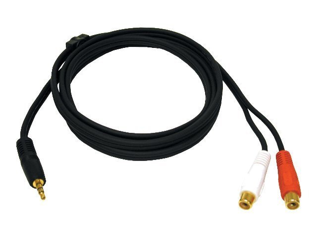 C2G Value Series Audio Y Adapter Cable - audio adapter - 6 ft