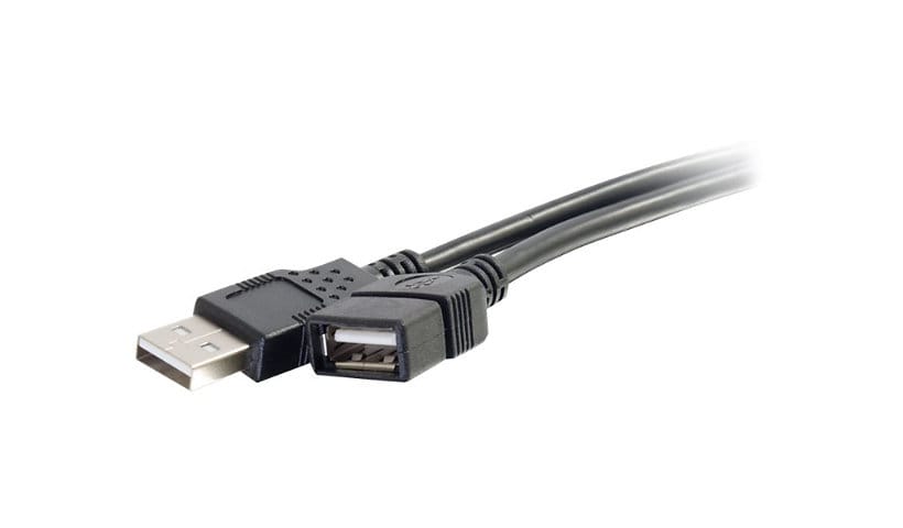 C2G 6.6ft USB Extension Cable - USB A to USB A Extension Cable - USB 2.0 - M/F - USB extension cable - USB to USB - 2 m